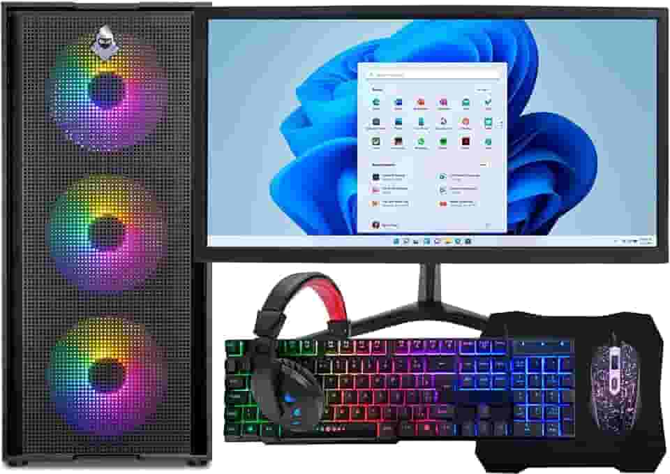 PC Gamer Completo Intel Core I7 3.4GHz 16GB DDR3 SSD 480GB Monitor 19" Kit Gamer - Escolha a placa de vídeo (GT 730 4 GB)