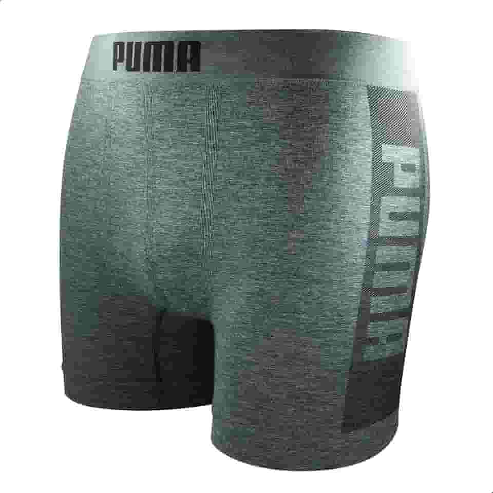 Cueca Boxer Puma Sem Costura Poliamida Sport Dry Fit Masculina