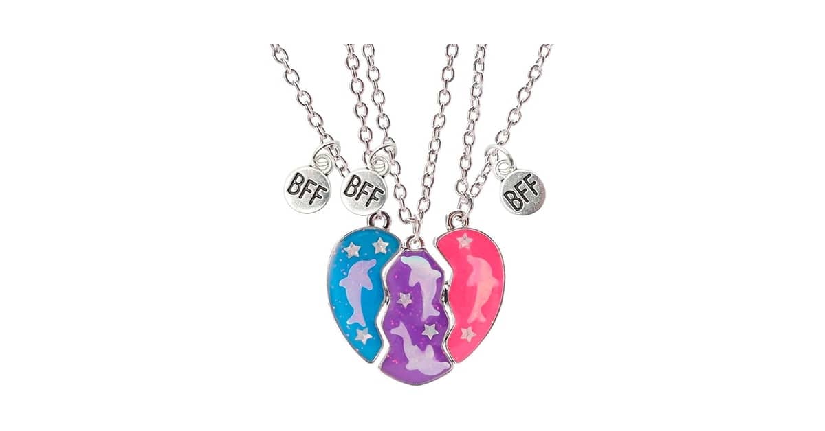 Colar de Melhores Amigas (2, 3 e 4 partes): 10 Modelos Criativos