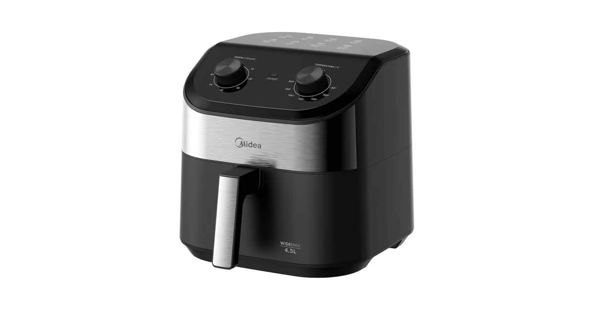 Melhor Air Fryer Midea: Potência e Capacidade