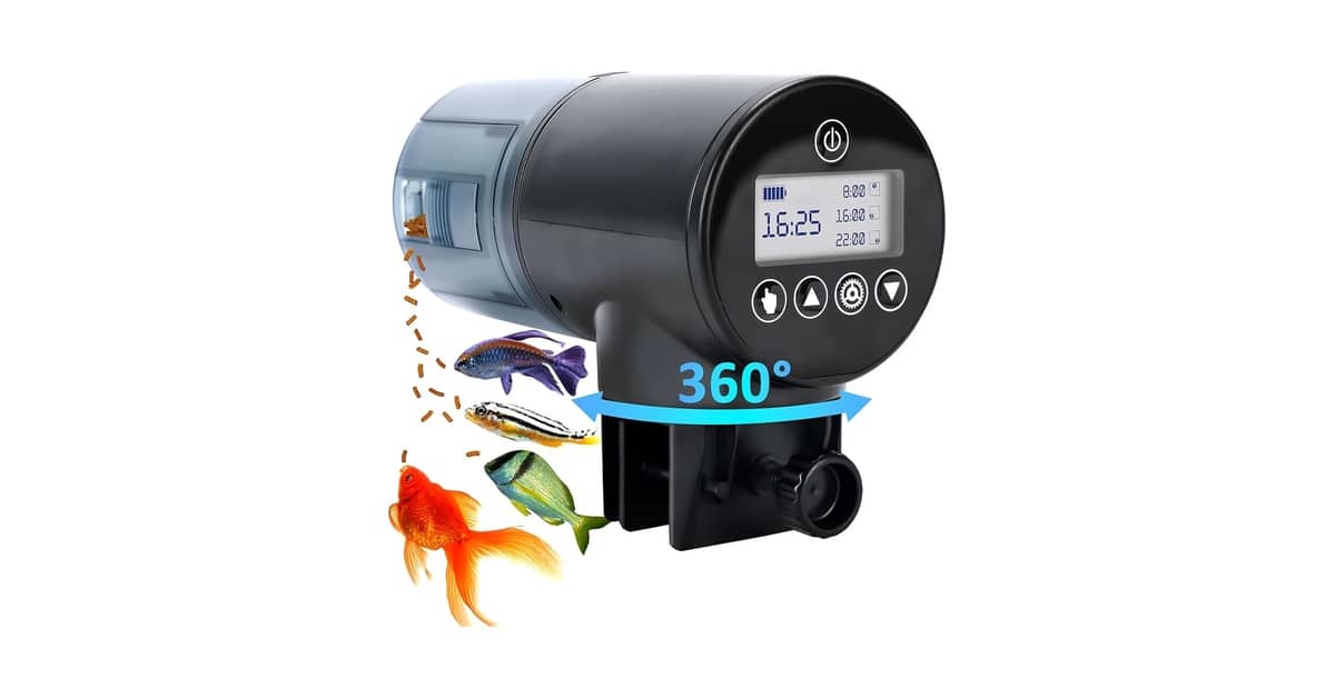 Melhor Alimentador Automático Aquário: Controle Total