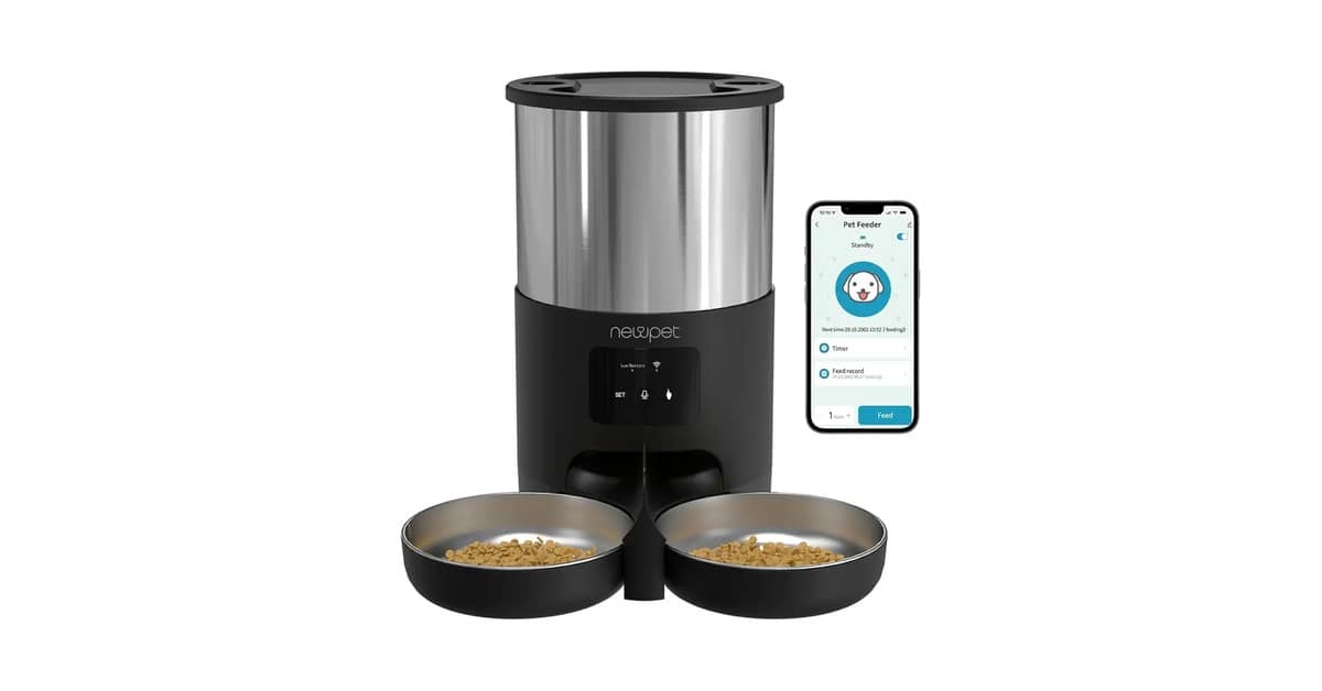 Melhor Alimentador Automático Gatos: Controle Total Via App