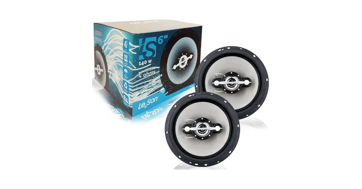 Melhor Alto Falante 6 Polegadas para Porta: Som Potente!