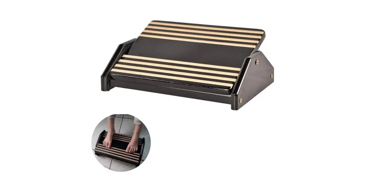 Melhor Apoio Ergonômico para os Pés: Conforto Ajustável e Alívio