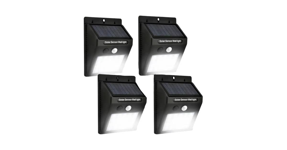 Melhor Arandela Solar Externa: Iluminação Potente e Segura