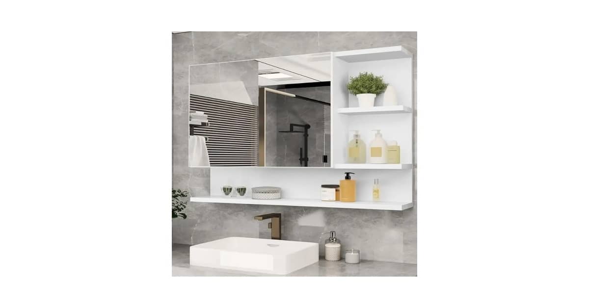 Melhor Armário de Banheiro: Organize Seu Espaço