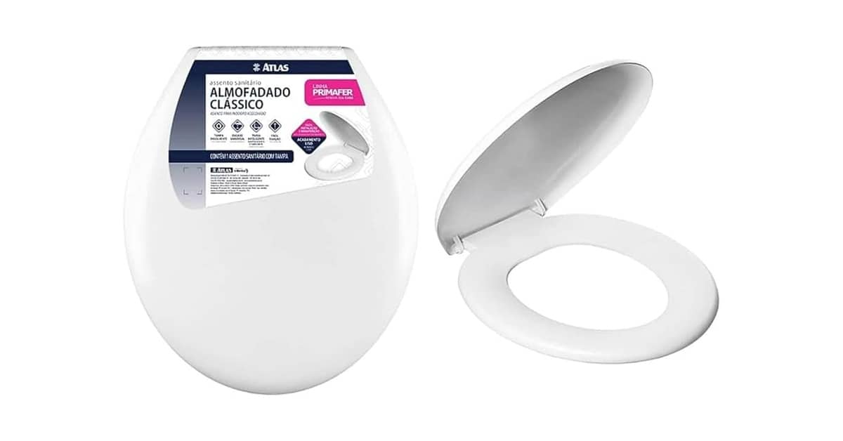 Melhor Assento Sanitário Almofadado: 10 Modelos Confortáveis