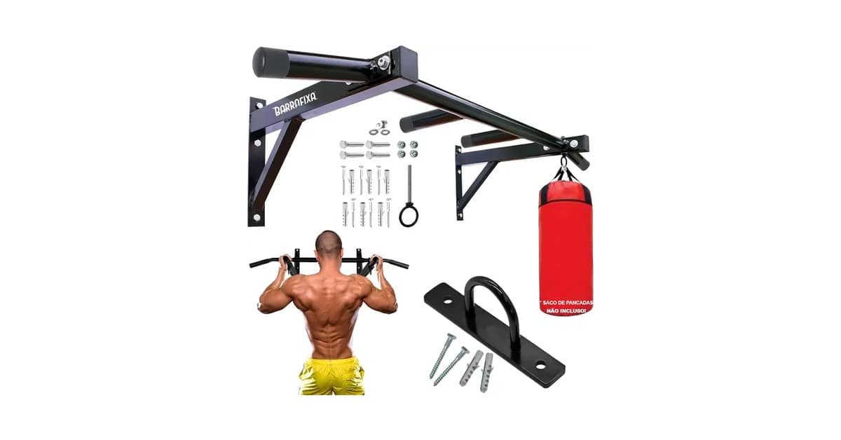 Melhor Barra Fixa de Parede: 10 Modelos para Treino