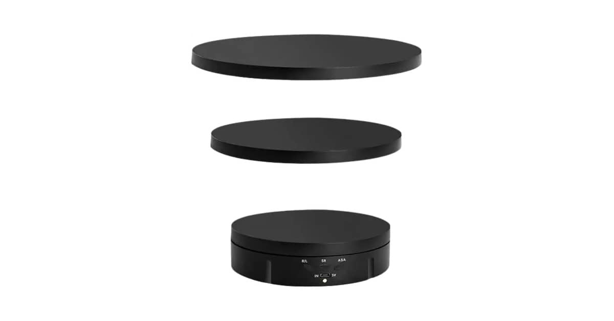 Melhor Base para Fotos: Giro 360° ou Expositores Elegantes?