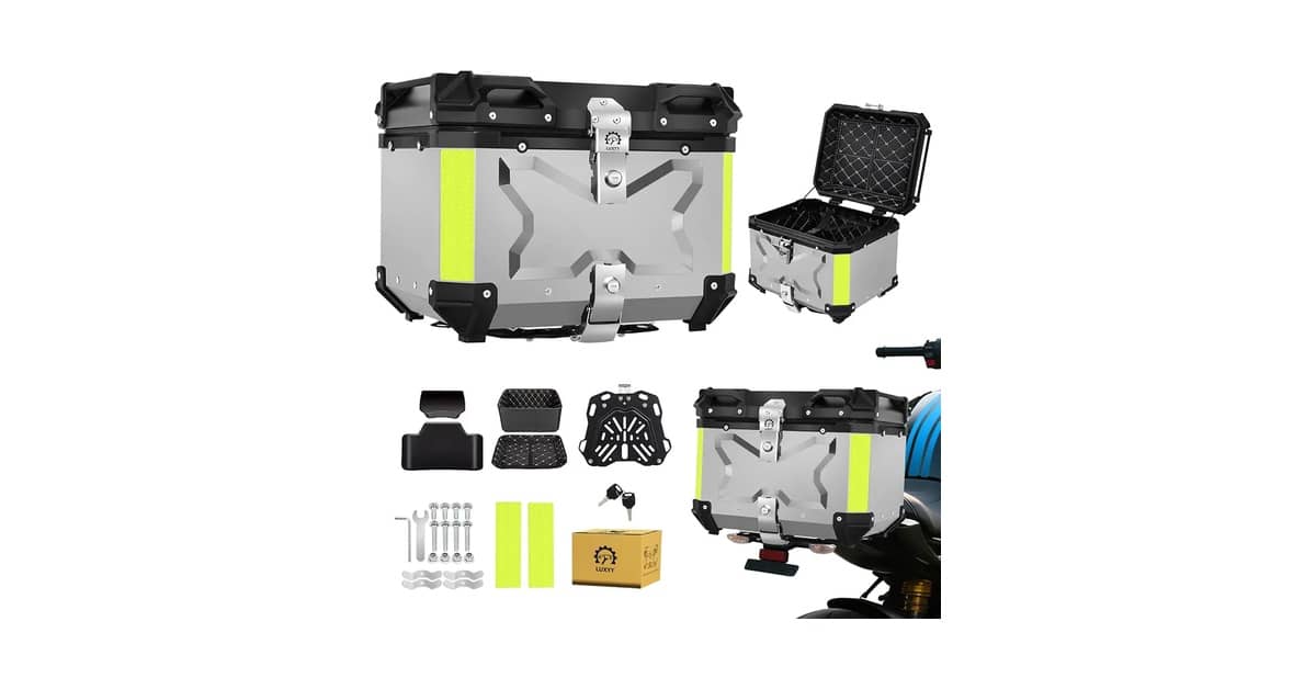 Melhor Bau de Aluminio para Moto: Guia de 65 Litros Seguros