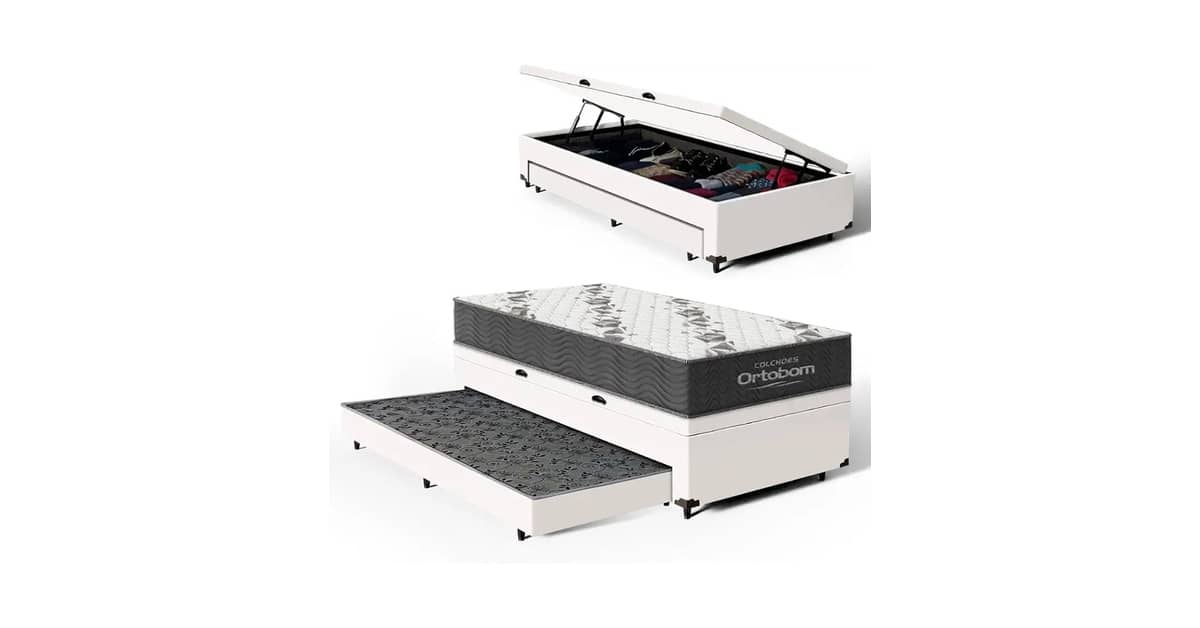 Melhor Bicama Box Solteiro Ortobom: Conforto e Espaço