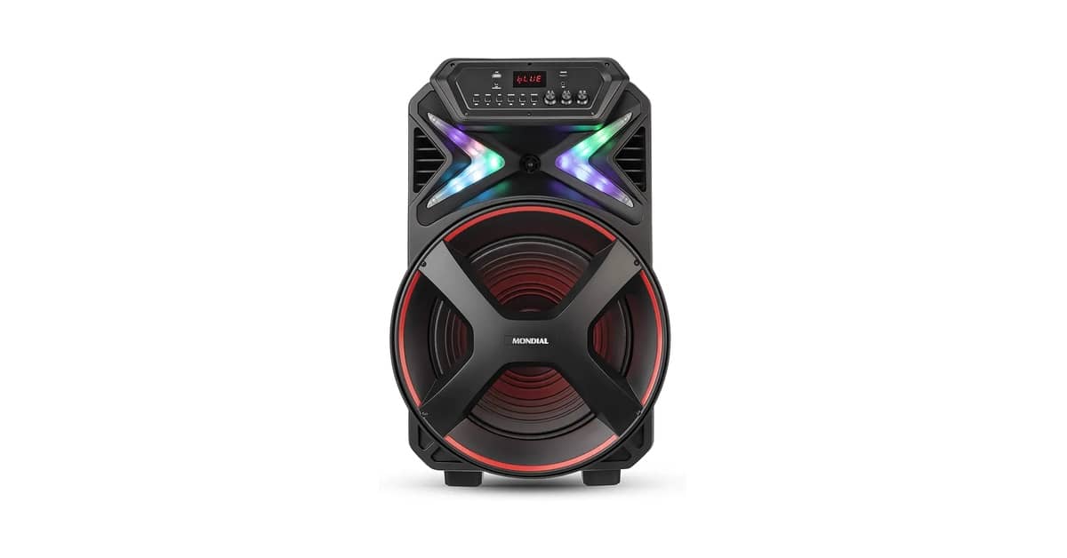 Melhor Caixa de Som Amplificada 700w Mondial: 2 Modelos de Alta Potência