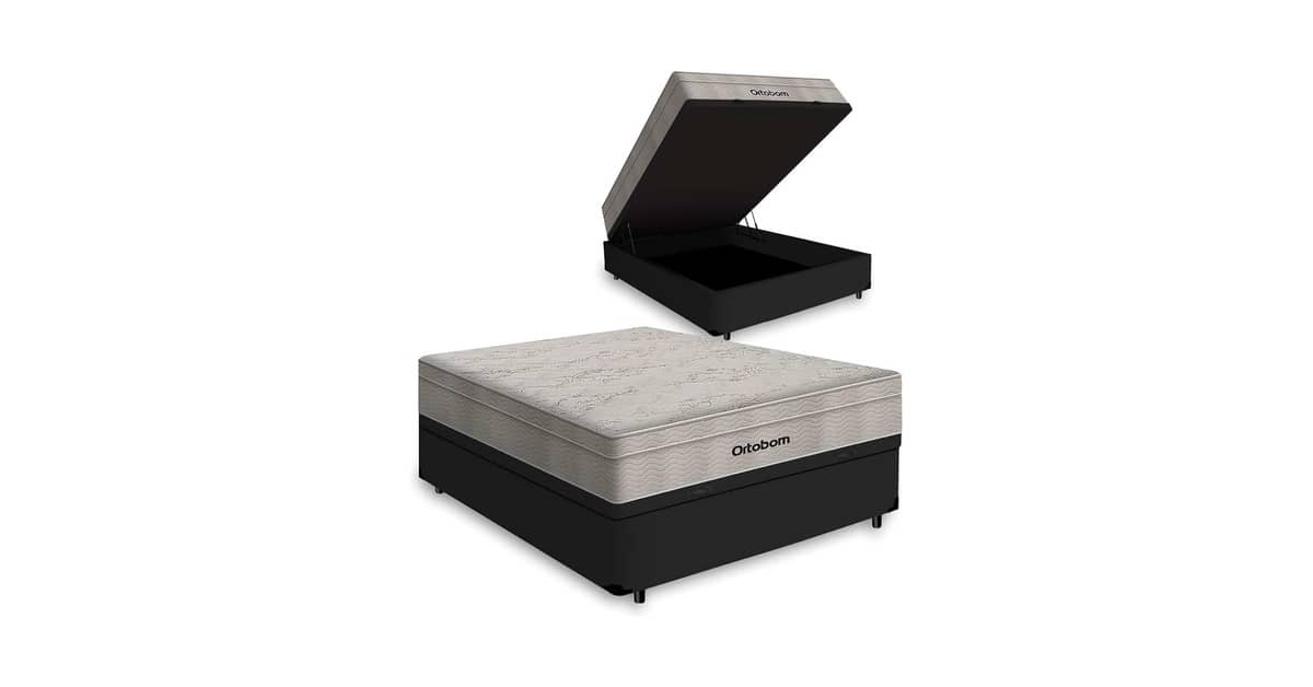 Melhor Cama Box Ortobom: 10 Modelos com Molas e Baú