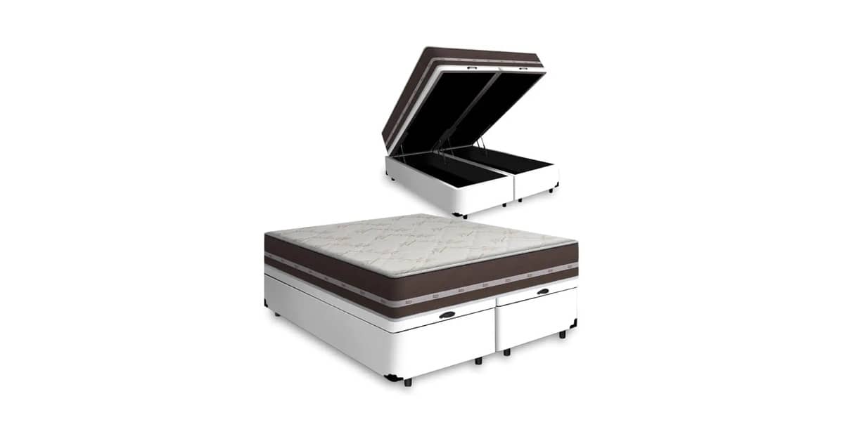 Melhor Cama Box Queen Bau: Conforto e Armazenamento Inteligente