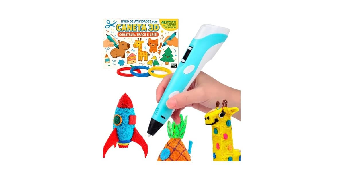 Melhor Caneta 3D do Mundo: Guia de Escolha Definitivo!