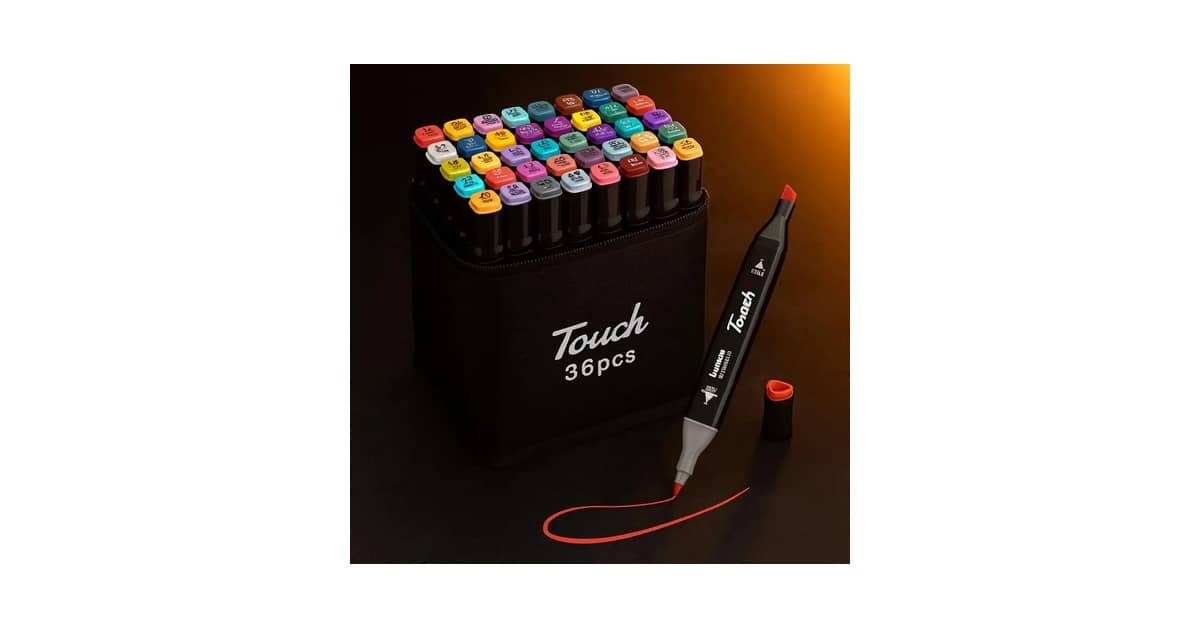 Melhor Caneta Touch para Colorir: Guia Completo