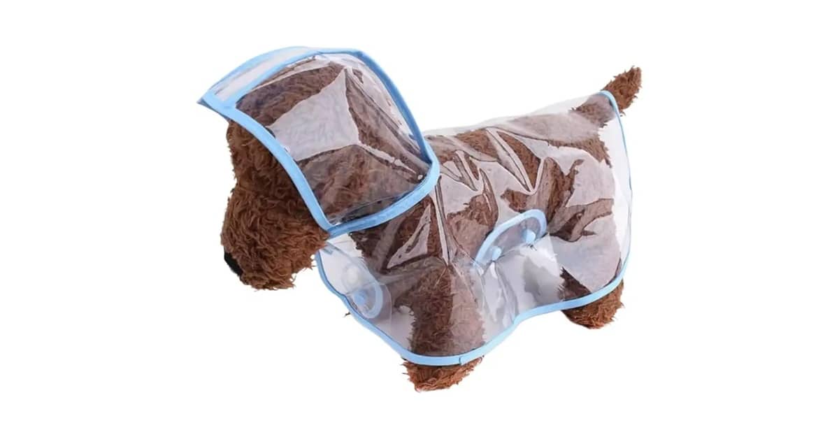 Melhor Capa de Chuva para Cachorro: Proteção e Estilo