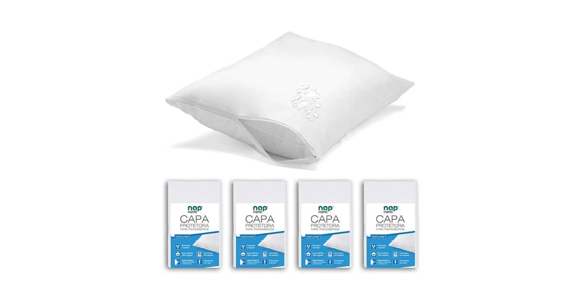 Melhor Capa de Travesseiro Impermeável: 10 Modelos Silenciosos