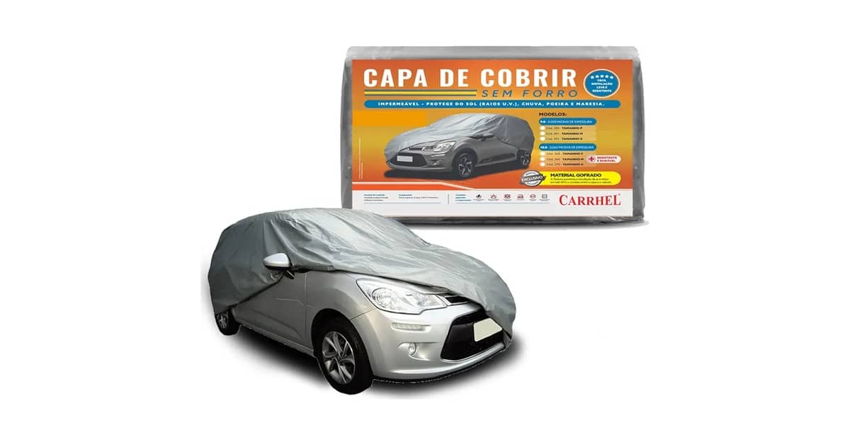 Melhor Capa para Cobrir Carros: Proteção Total Contra Sol e Chuva