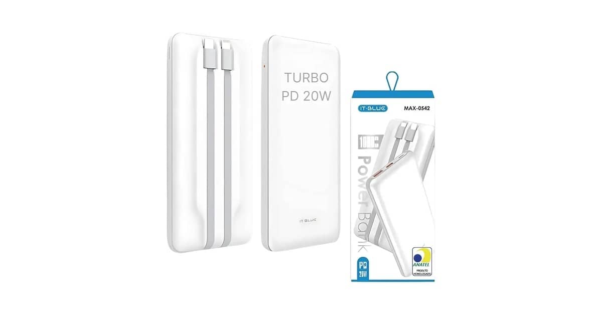 Melhor Carregador Portátil para iPhone Xr: 7 Opções Turbo