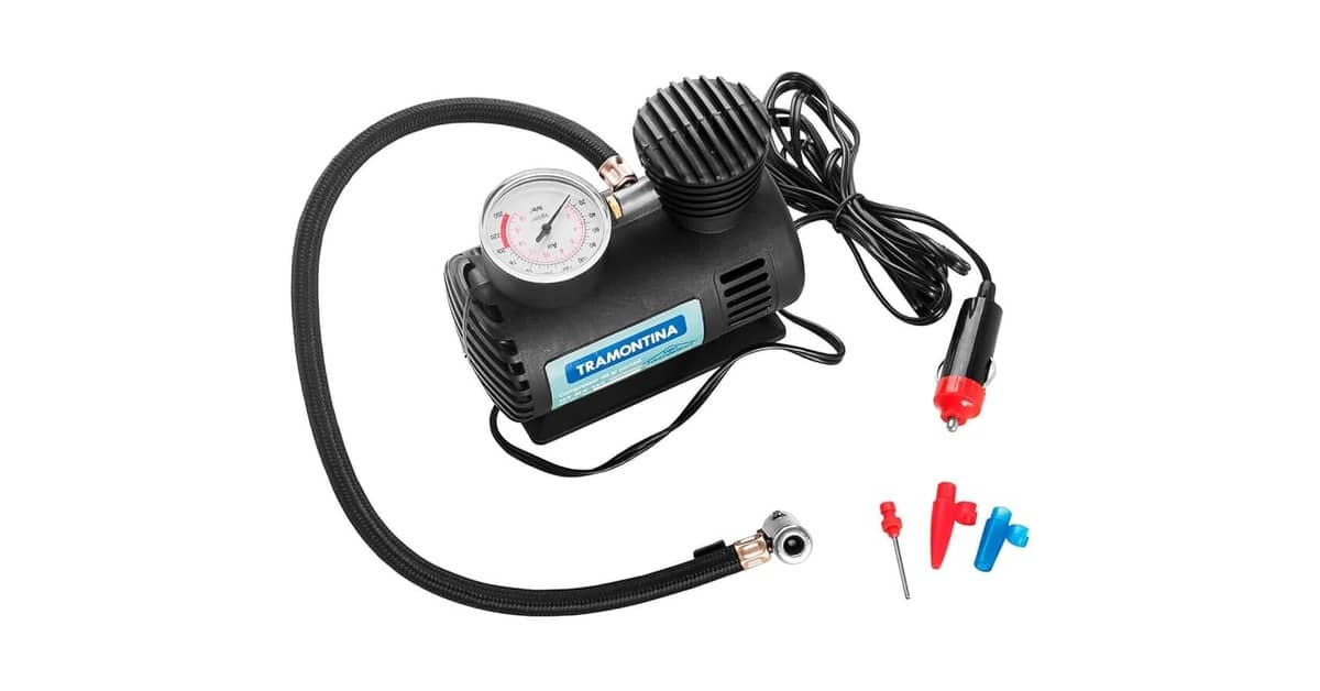 Melhor Compressor de Ar Portátil 12V: Potência e Praticidade