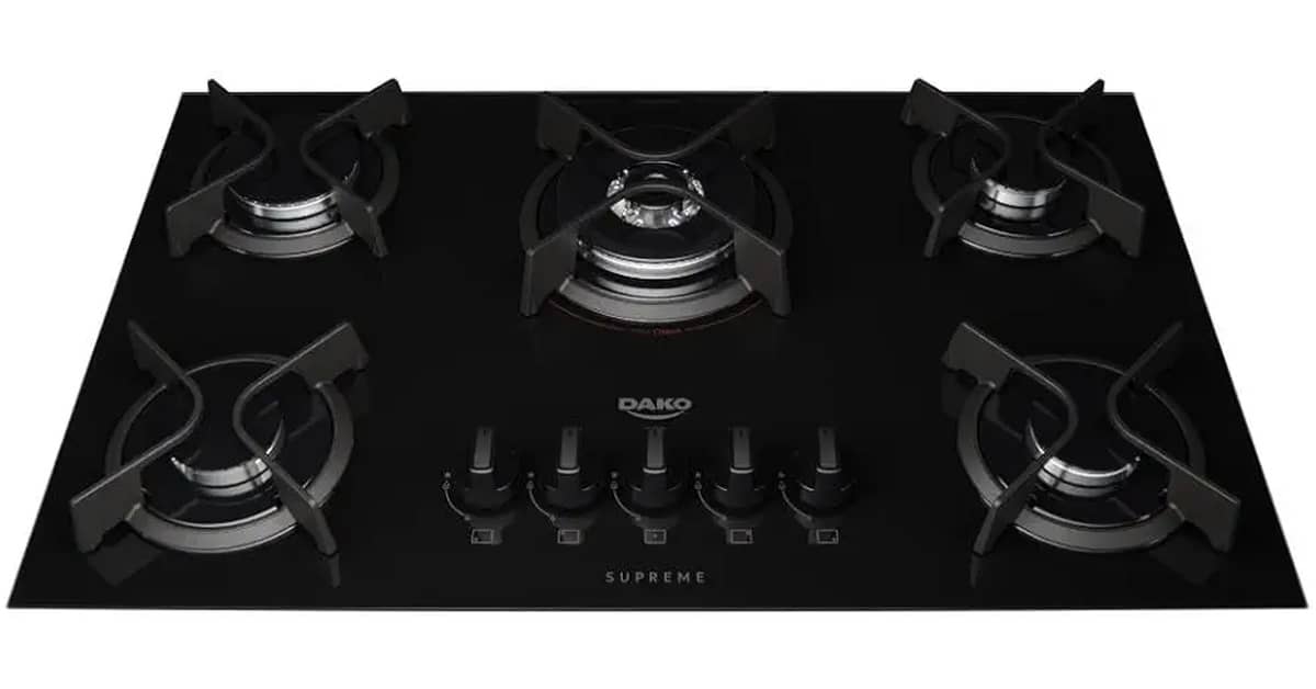 Melhor Cooktop 5 Bocas Gas: 7 Opções com Tripla Chama