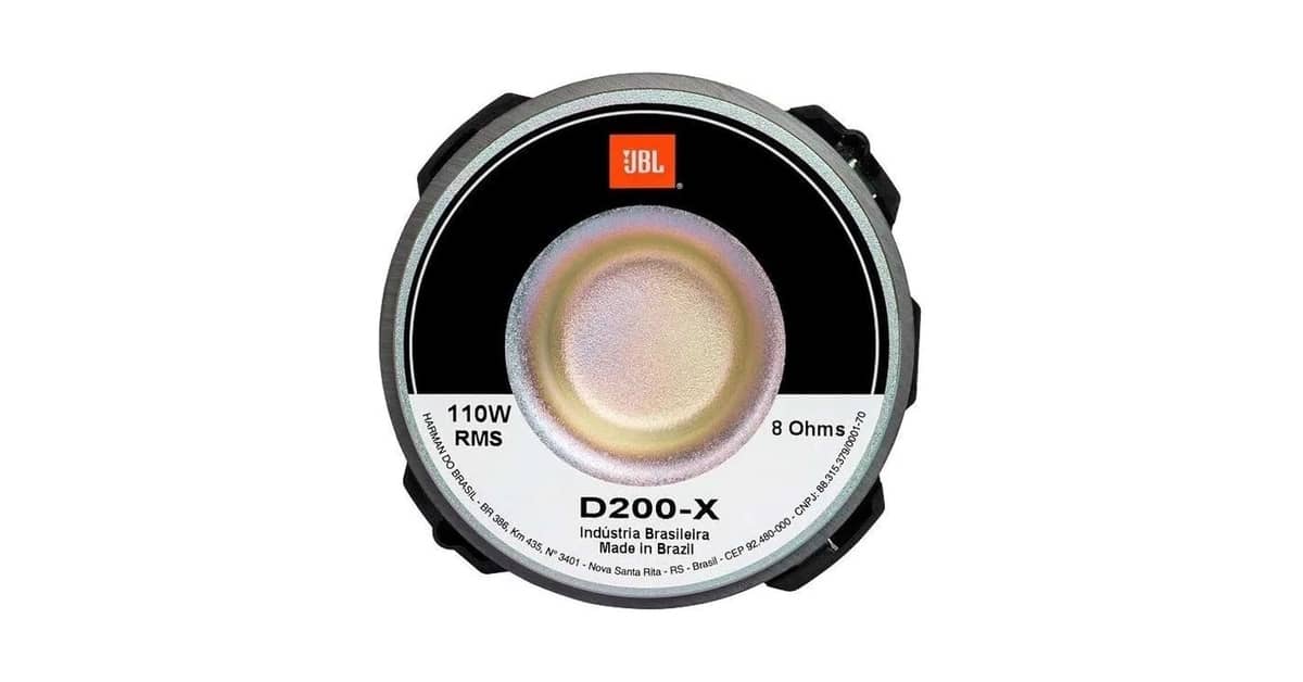 Melhor Corneta JBL: Potência e Qualidade Sonora