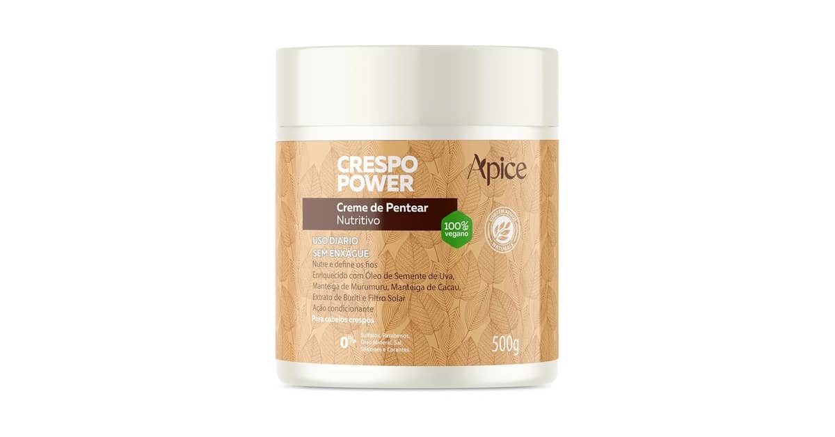Melhor Creme Hidratante para Cabelo Crespo: Definição e Nutrição
