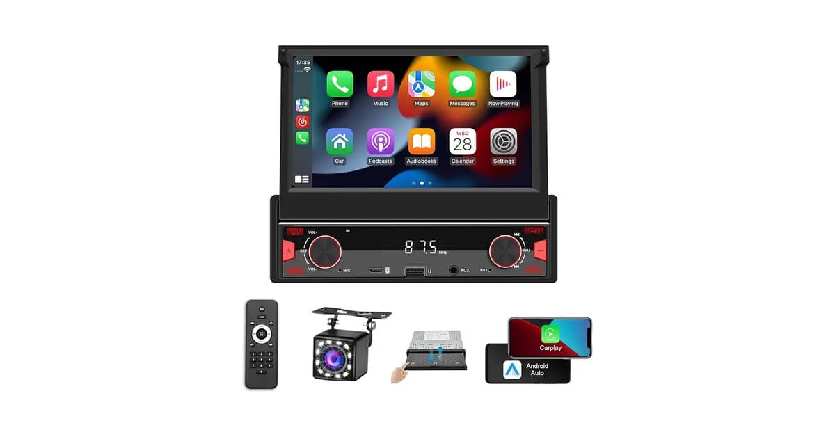 Melhor Dvd Retratil Automotivo: 7 Opções com CarPlay e Câmera