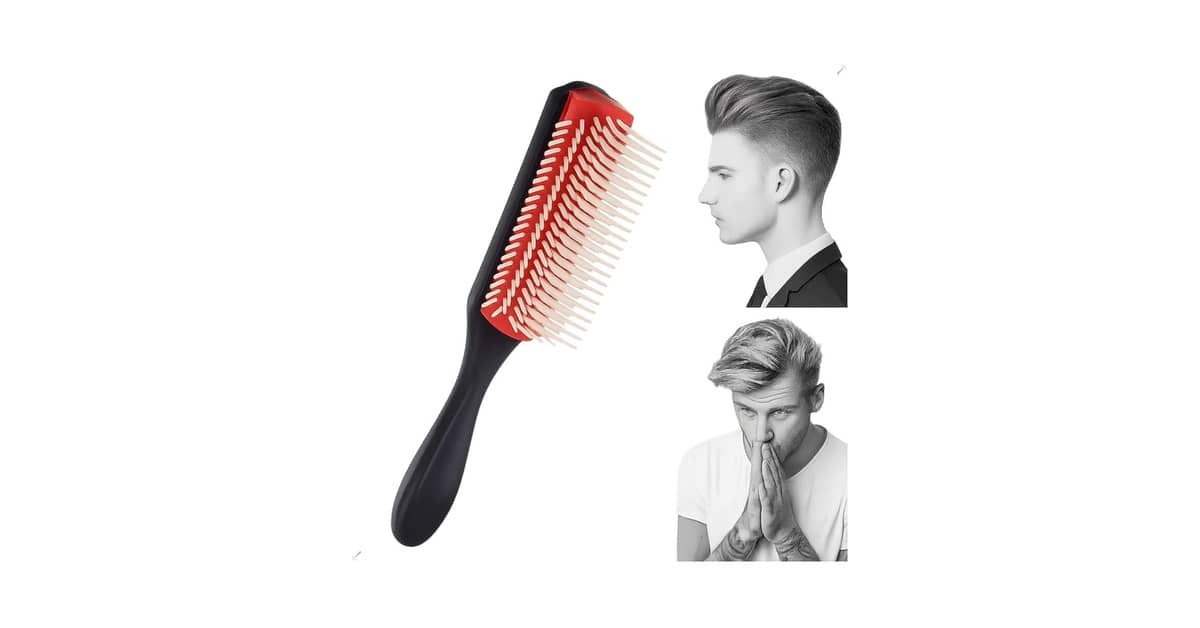 Melhor Escova para Cabelo Cacheado Masculino: Desembaraço e Definição