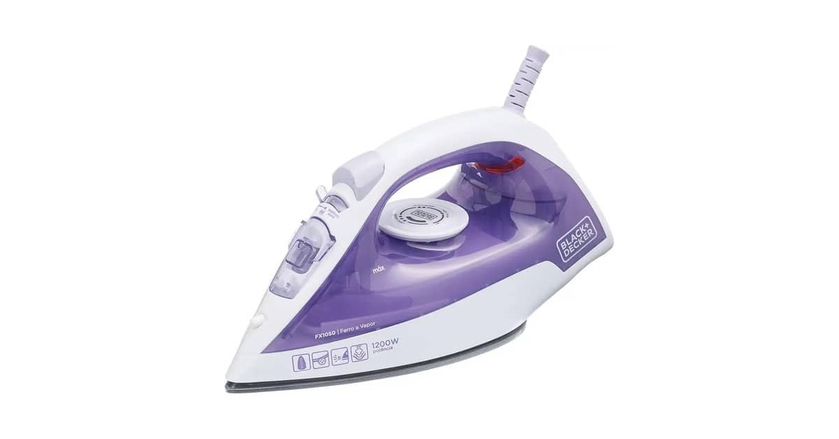 Melhor Ferro de Passar a Vapor Black decker: Qual o Ideal?