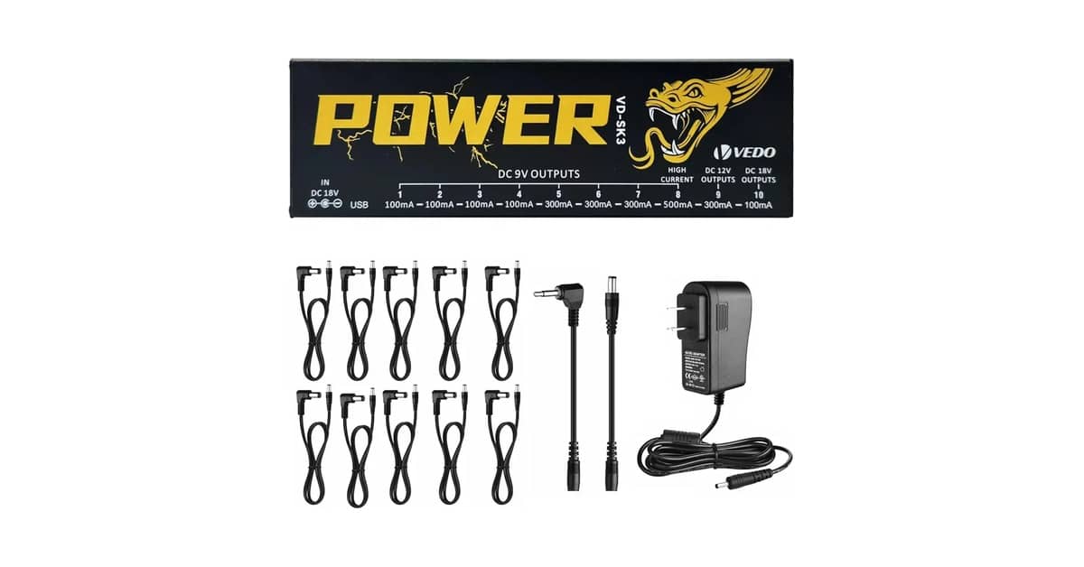 Melhor Fone para Tocar Guitarra: 7 Fontes de Alimentação Essenciais