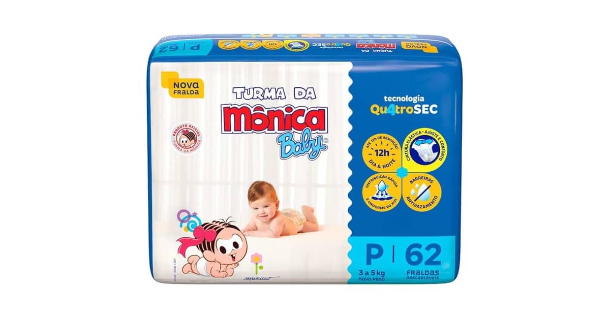 Melhor Fralda descartável Infantil: Conforto e Absorção