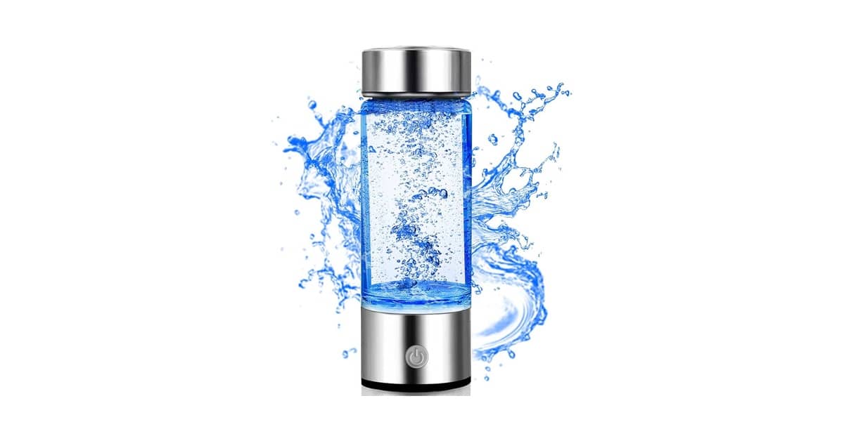 Melhor Garrafa de Água Hidrogenada: Tecnologia SPE e PEM