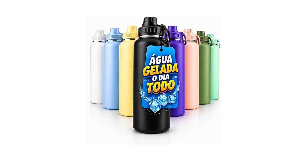 Melhor Garrafa Térmica 1L: Mantenha Sua Bebida na Temperatura Ideal