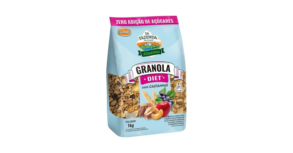 Melhor Granola para Dieta: Opções Zero Açúcar e Low Carb