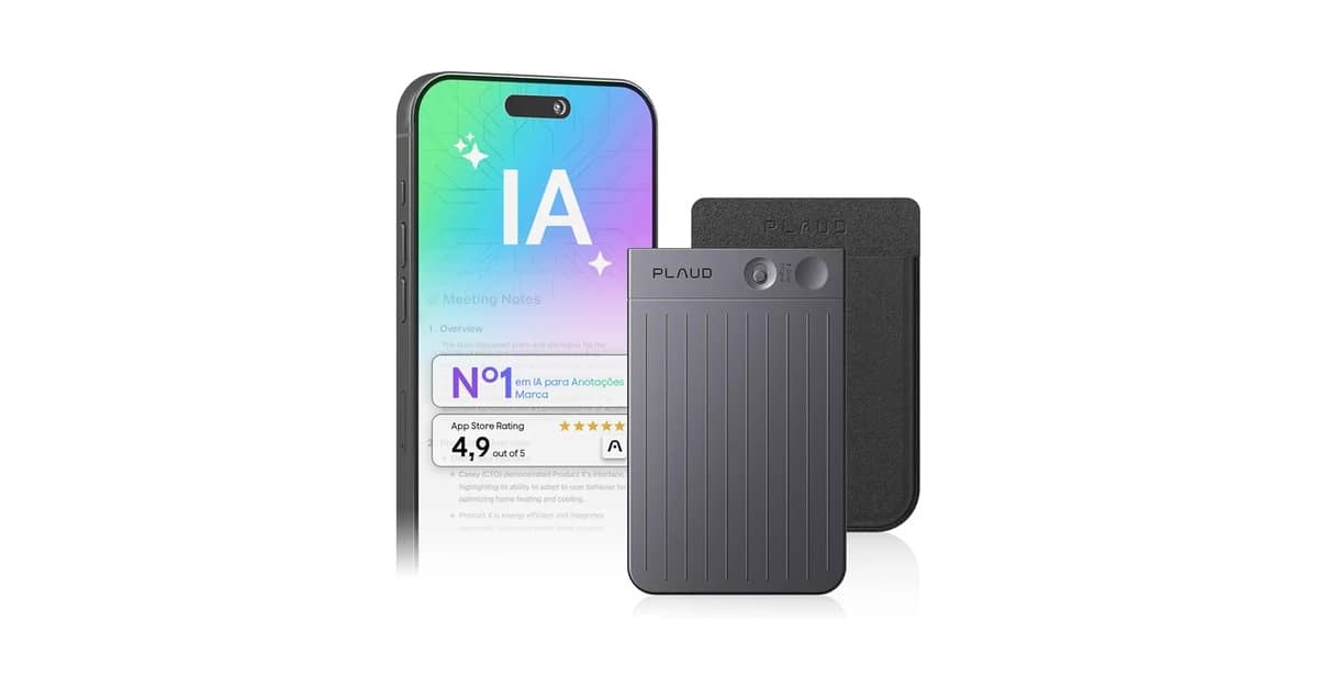 Melhor Gravador de Voz para Celular: IA, Portáteis e Mini