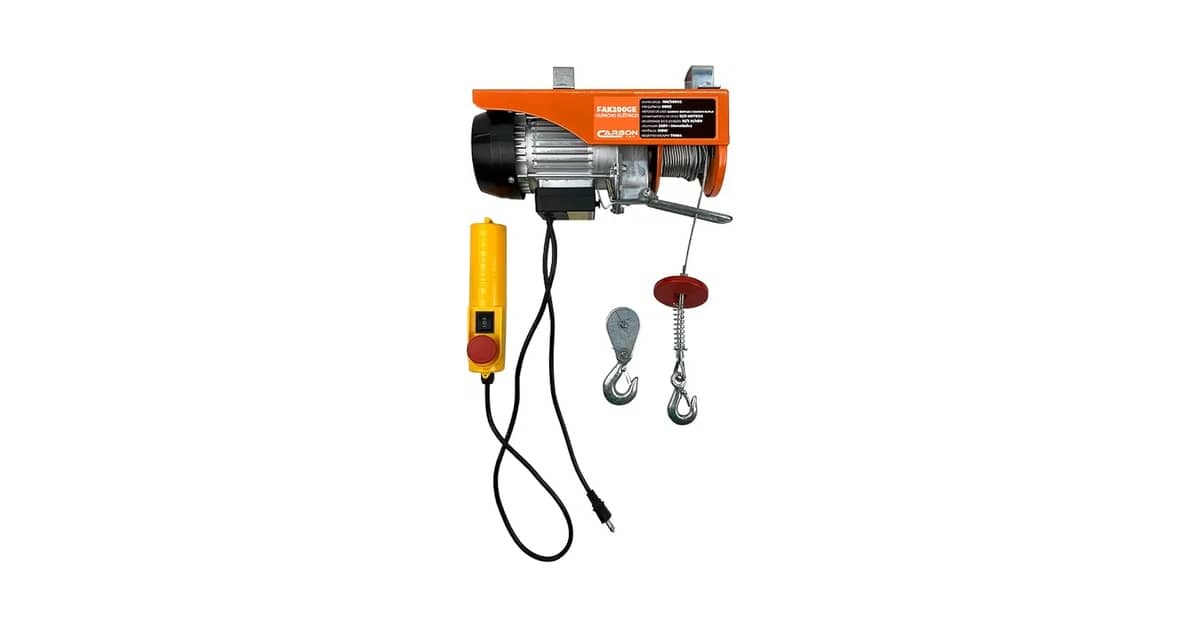 Melhor Guincho Elétrico de Talha: 10 Modelos Robustos