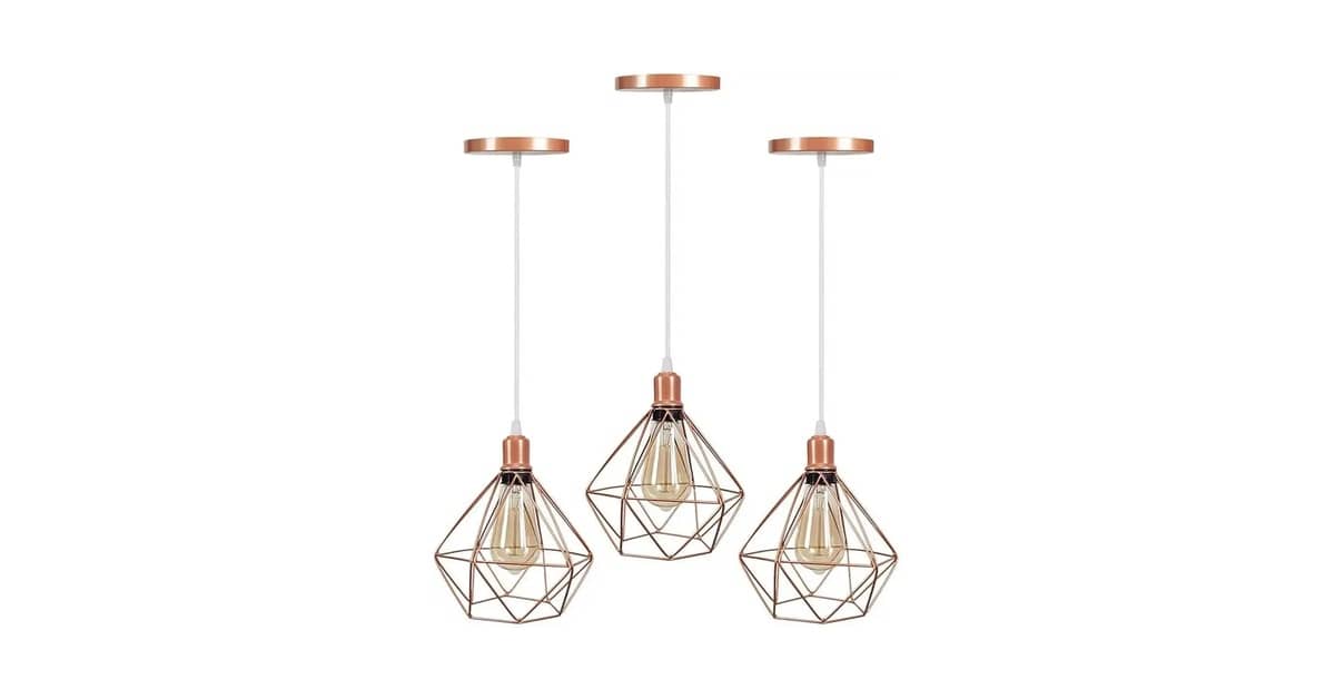 Melhor Kit de Lustre Pendente: 10 Modelos de Estilo