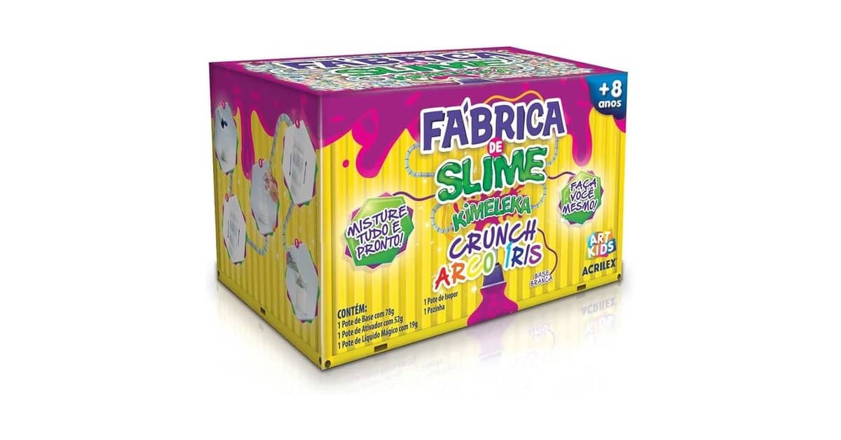 Melhor Kit de Slime: 10 Opções Criativas e Seguras