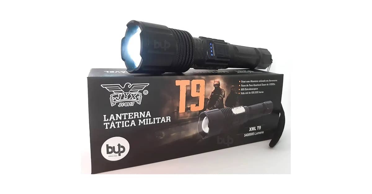 Melhor Lanterna do Mundo 32000 Lumens: Guia de Alta Potência