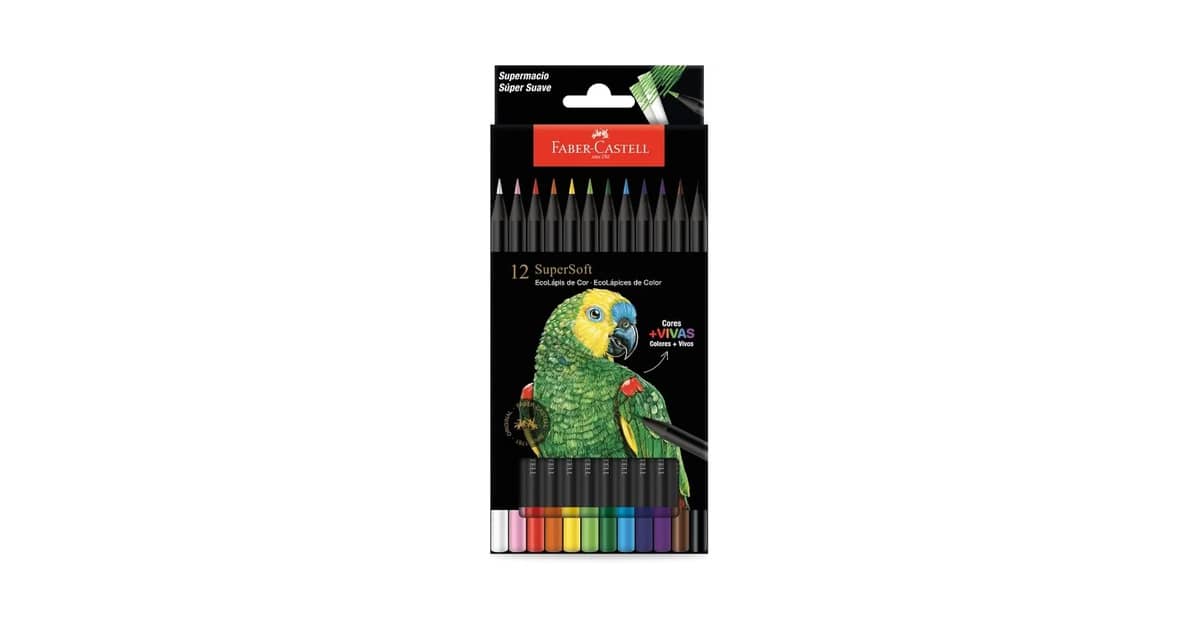 Melhor Lápis de Cor do Mundo: Cores Vibrantes e Durabilidade