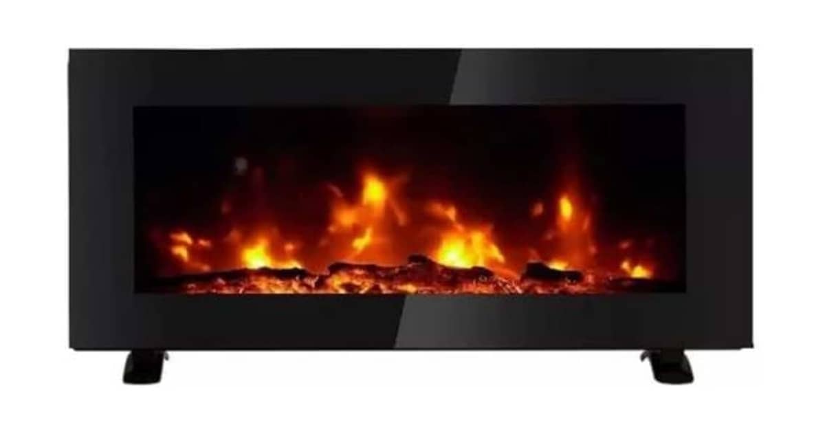Melhor Lareira Elétrica: Chama 3D Realista e Aquecimento Eficiente