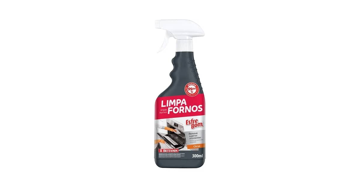 Melhor Limpa Forno Spray: Potência e Eficiência Contra Gordura