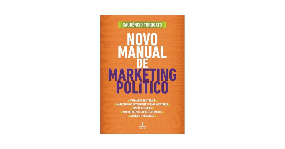 Melhor Livro de Marketing Politico: Guia Essencial para Campanhas Vencedoras