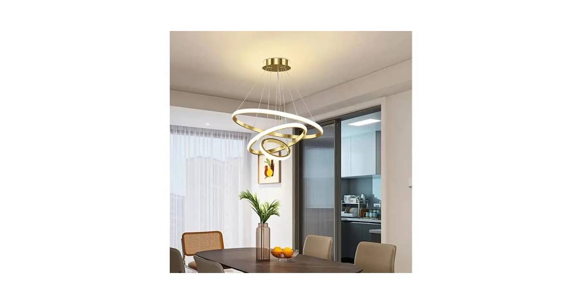 Melhor Luminaria para Sala: Design Moderno e Iluminação Ajustável