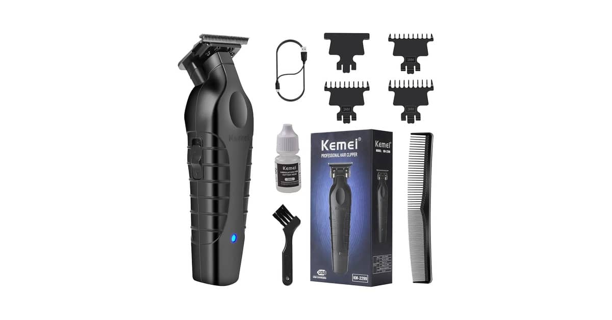 Melhor Máquina de Barbear Kemei: Guia de Compra Essencial