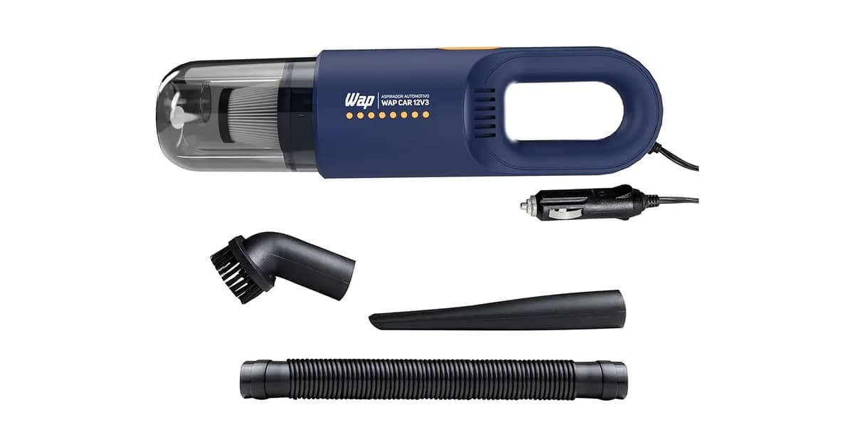 Melhor Marca de Aspirador de Pó para Carro: Potência e Portabilidade