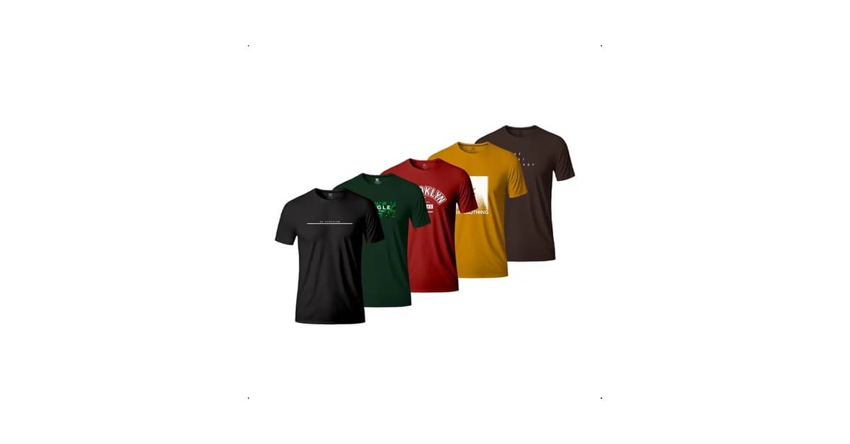 Melhor Marca de Camisa Masculina: Algodão vs. Dry-fit