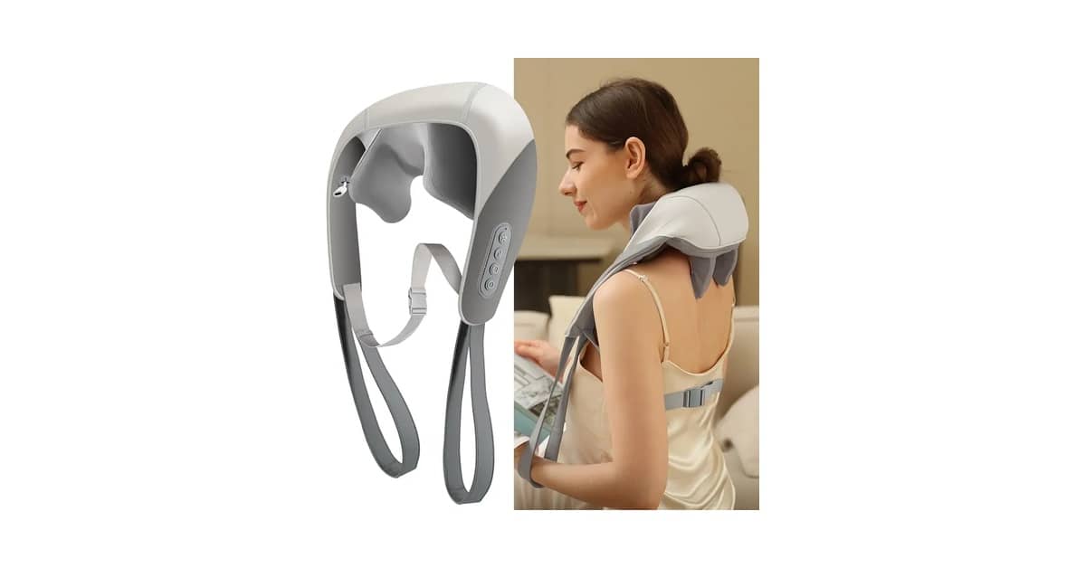 Melhor Massageador de Pescoço e Ombros com Aquecimento: 10 Opções de Alta Performance